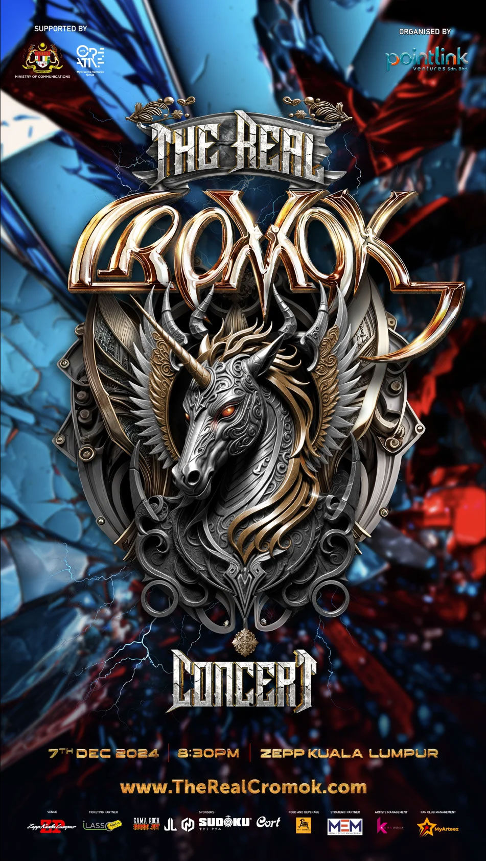 CROMOK Kembali: Konsert “The Real Cromok” Menyatukan Legenda Metal Malaysia