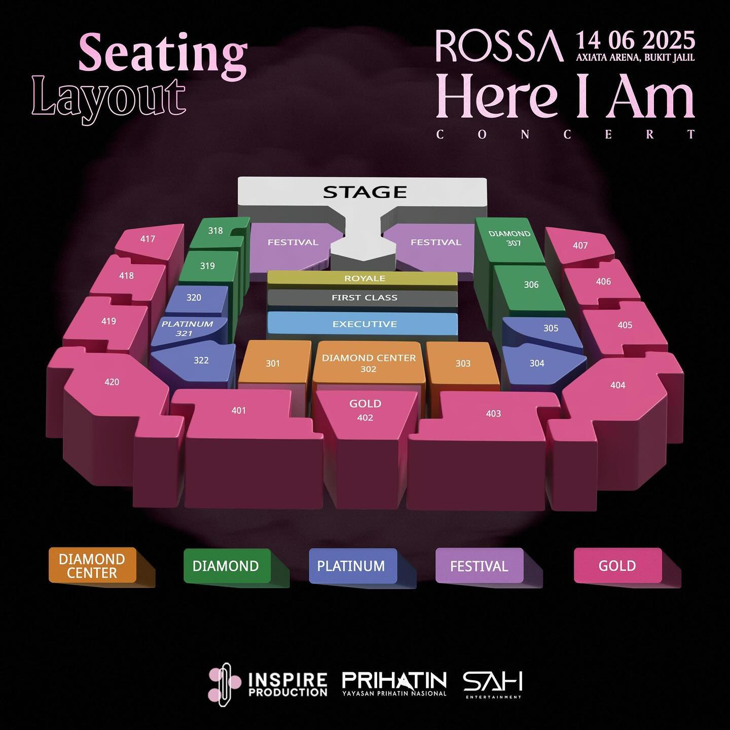Rossa Bakal Gegarkan Axiata Arena dengan Konsert 