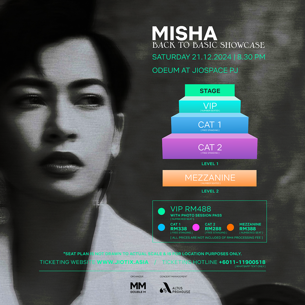 Misha Omar Kembali ke Pentas: 'Back to Basic Showcase' 21 Disember Ini