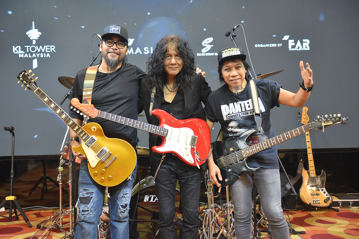 3 Gitaris Rock Legenda di Satu Pentas: ROXtheNATION Gegarkan Malaysia dan Indonesia