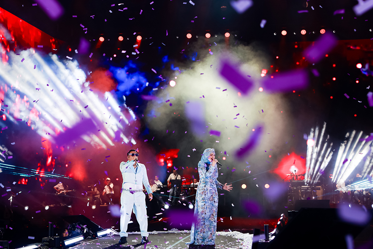 Siti Nurhaliza & Judika Cipta Memori Indah di Stadium Merdeka