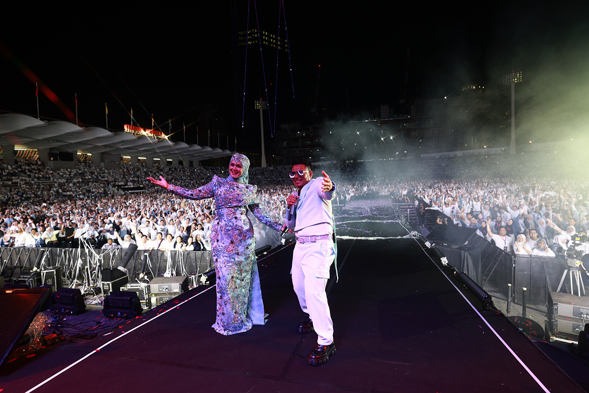 Siti Nurhaliza & Judika Cipta Memori Indah di Stadium Merdeka
