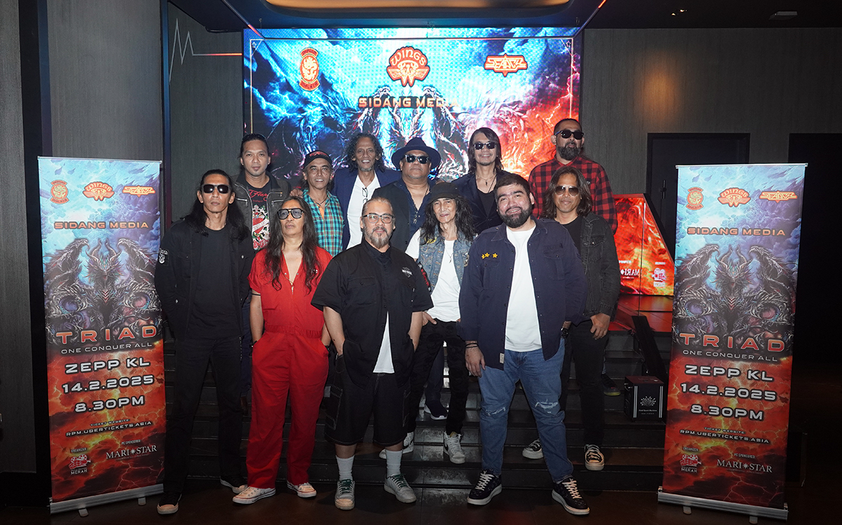 Dato’ Awie Bawa Wings, Search Kid Din & Dragon Malaya Bergabung di Konsert TRIAD
