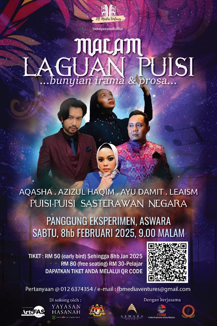 Malam Laguan Puisi: Gabungan Indah Muzik dan Puisi