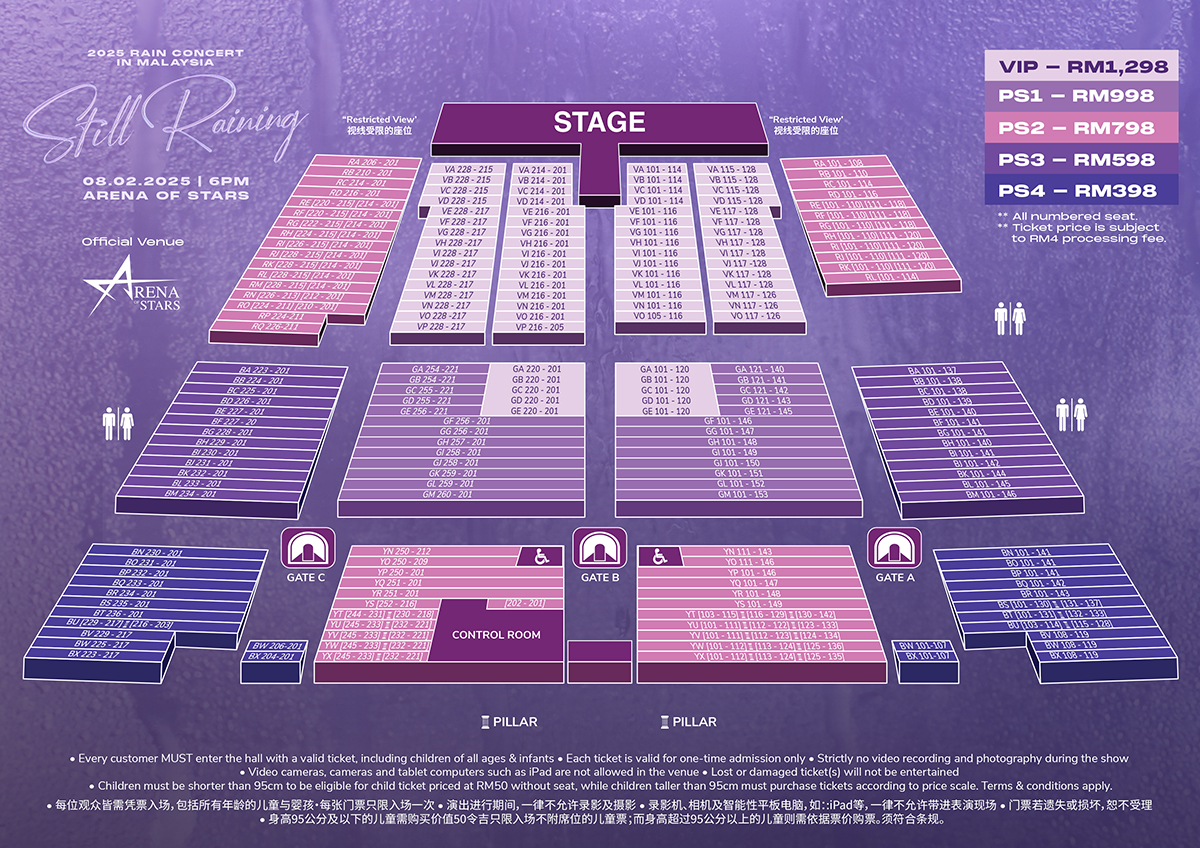 Rain Kembali dengan Konsert 'Still Raining' di Arena of Stars