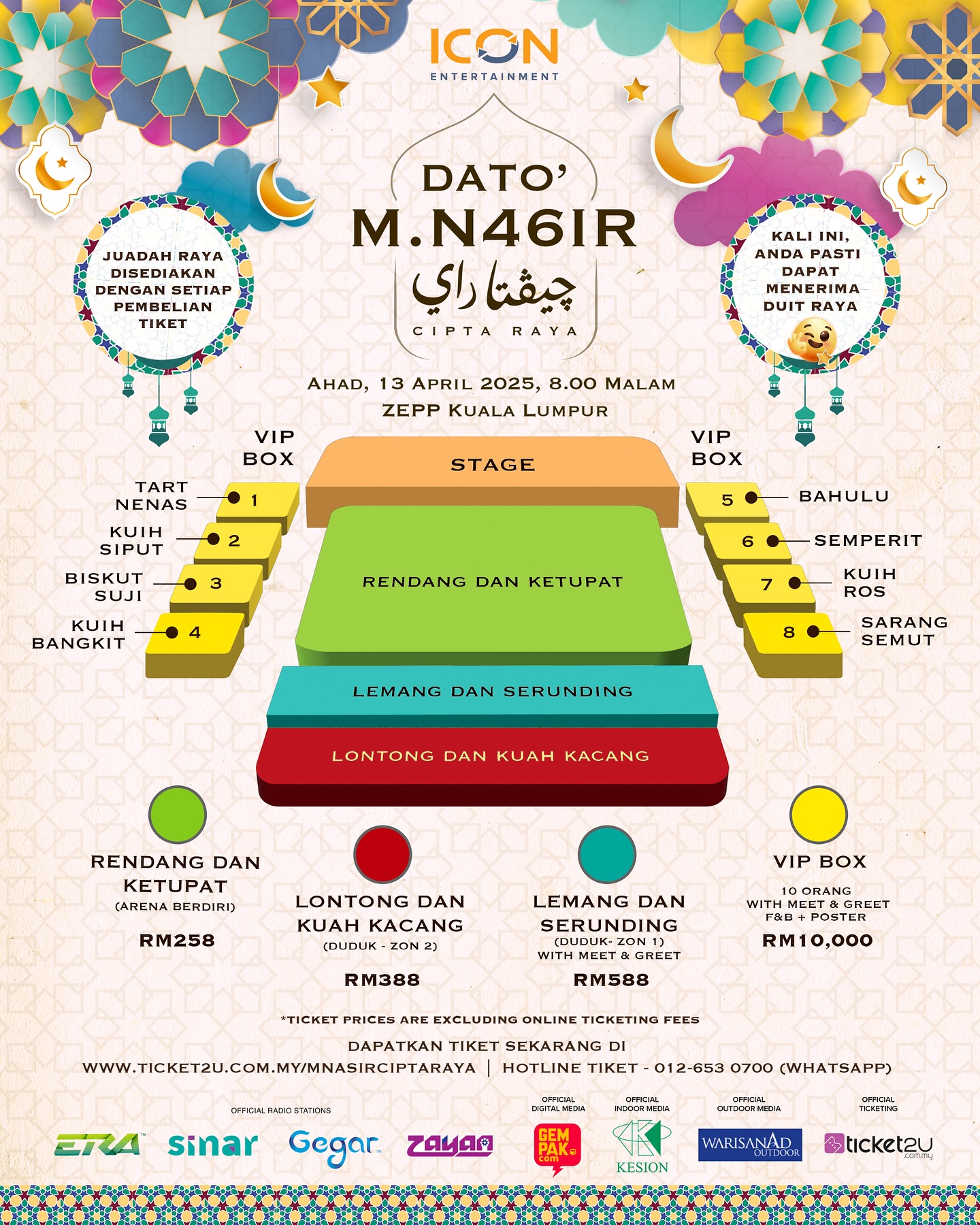 Dato' M. Nasir Bakal Cipta Sejarah dengan Konsert 