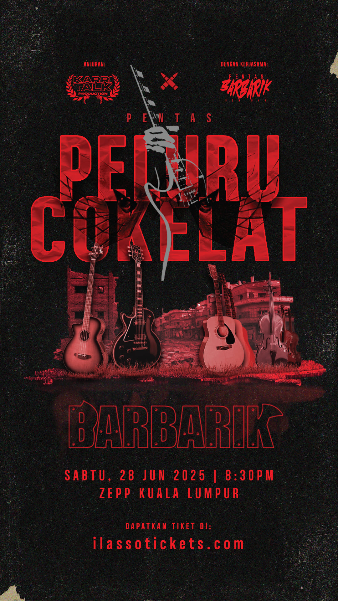 BARBARIK Kembali Gegar Zepp KL dengan “Pentas Peluru Cokelat”