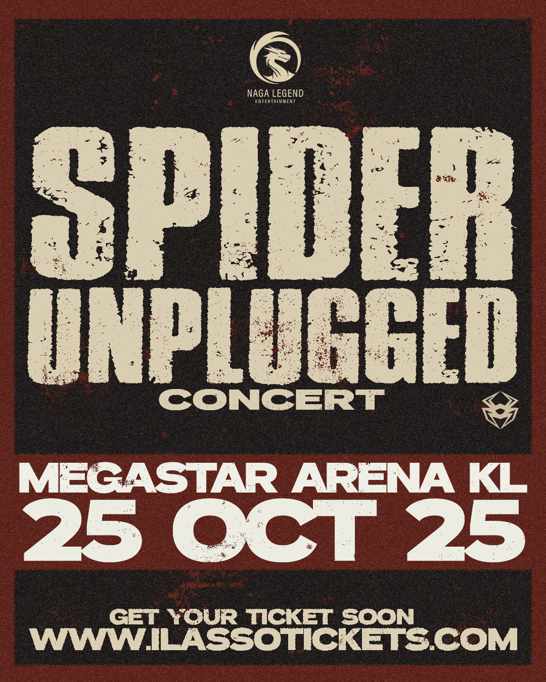 Spider Raikan 2 Dekad Dengan Konsert Unplugged di Mega Star Arena Oktober Ini