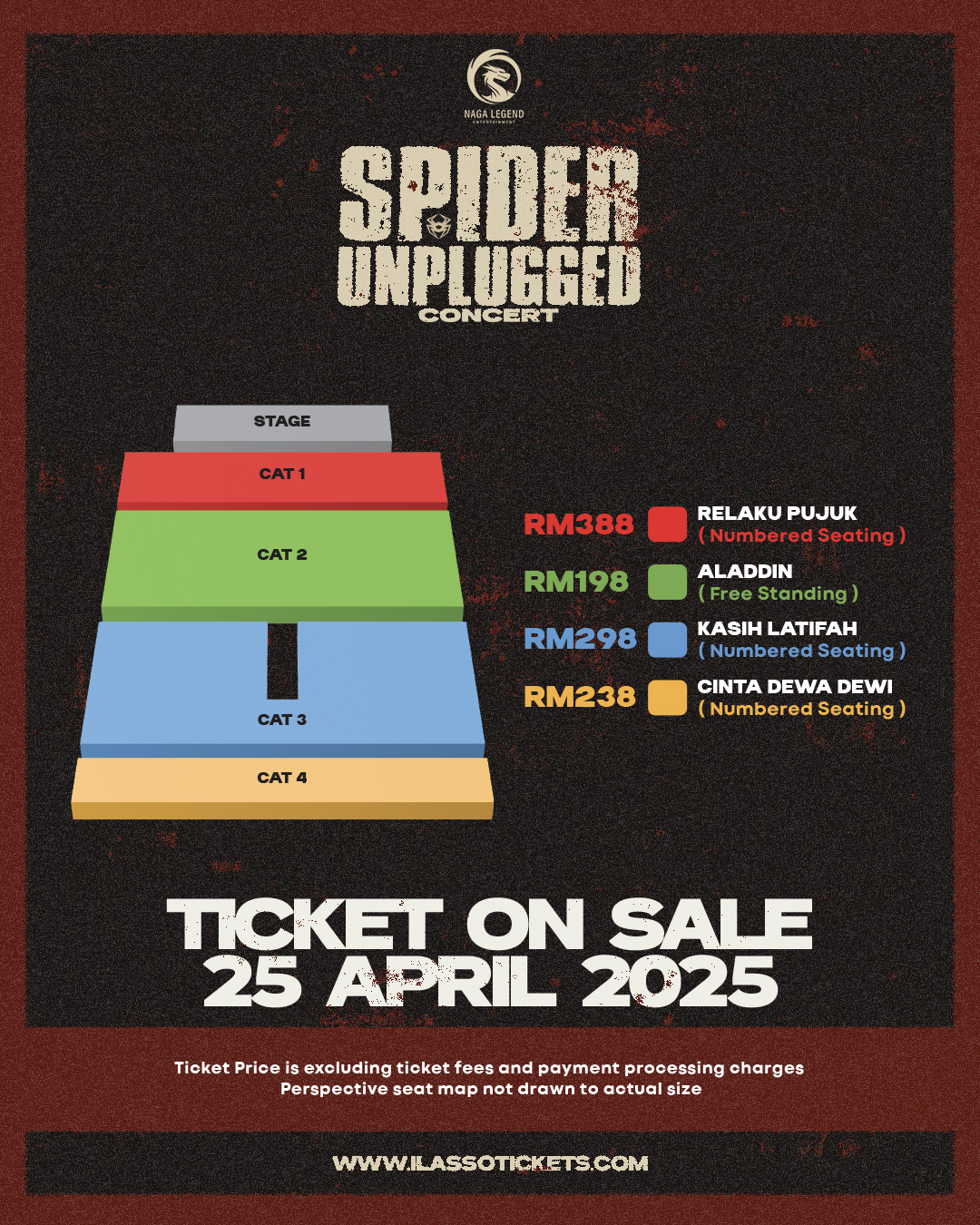 Spider Raikan 2 Dekad Dengan Konsert Unplugged di Mega Star Arena Oktober Ini