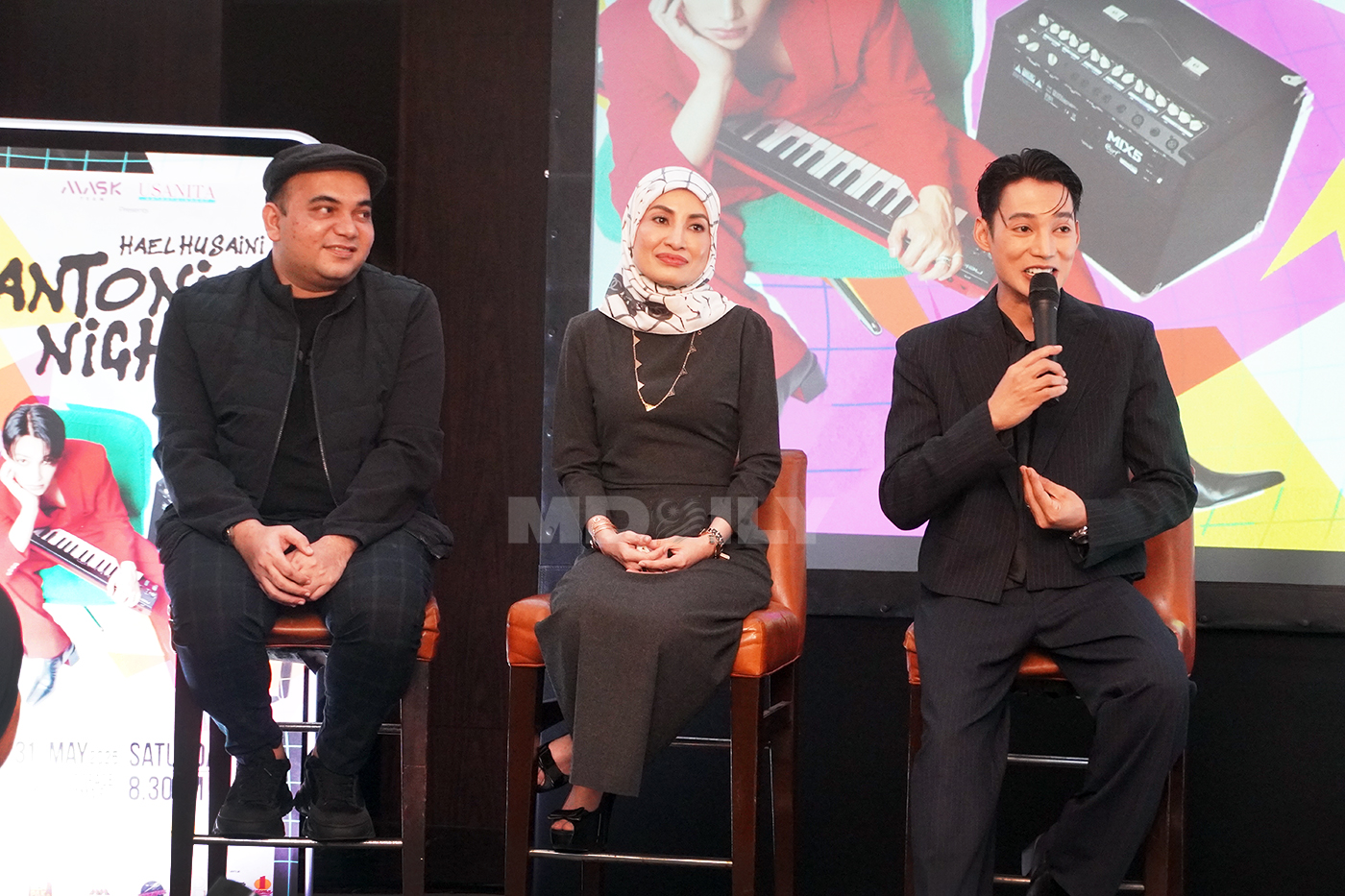 Hael Husaini Janji Persembahan Penuh Emosi dan Kelainan di Hael Husaini Antonim Night