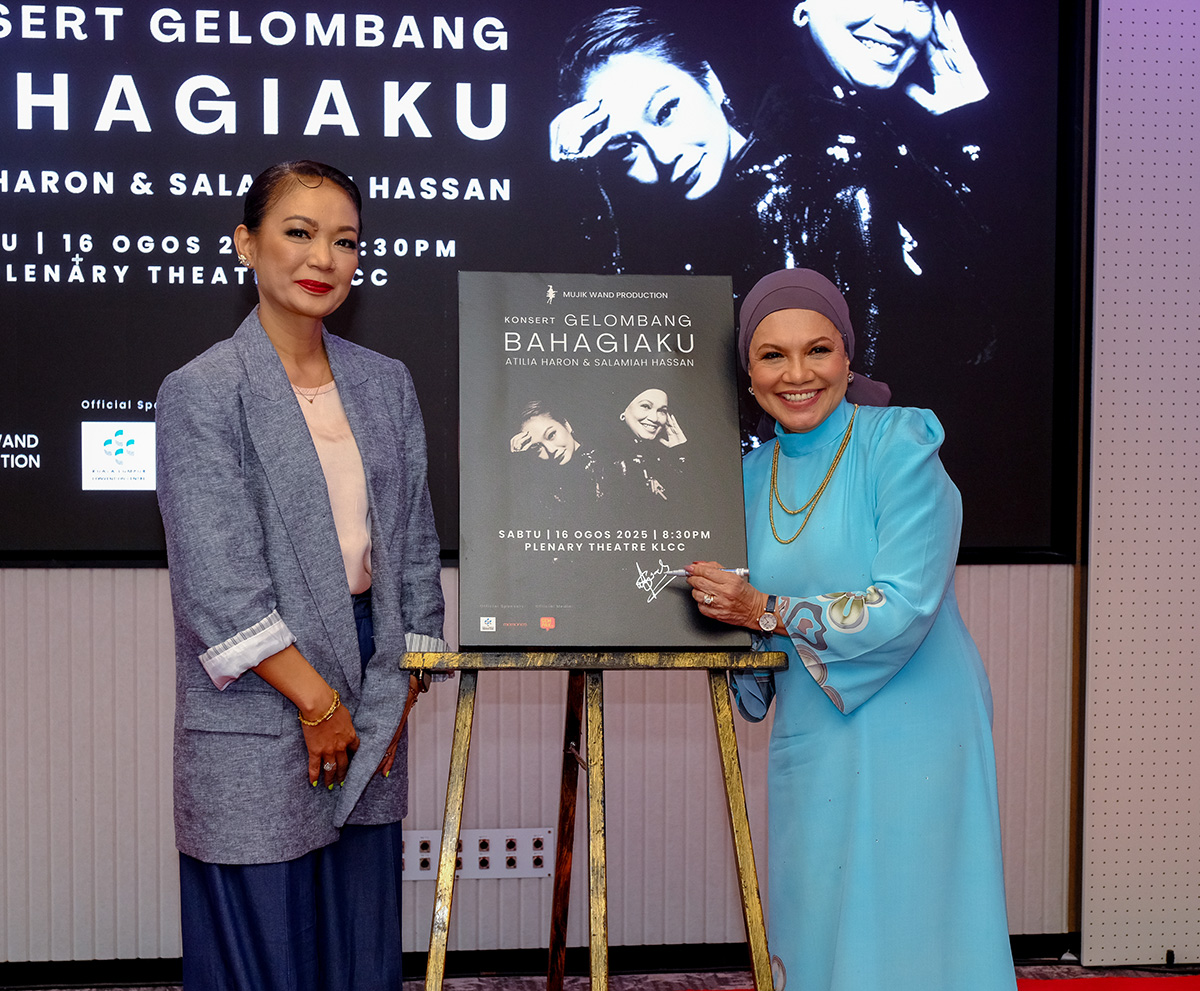 Konsert Istimewa Atilia & Salamiah: “Gelombang Bahagiaku” Tampilkan Duet Pertama & Kisah Cinta Abadi