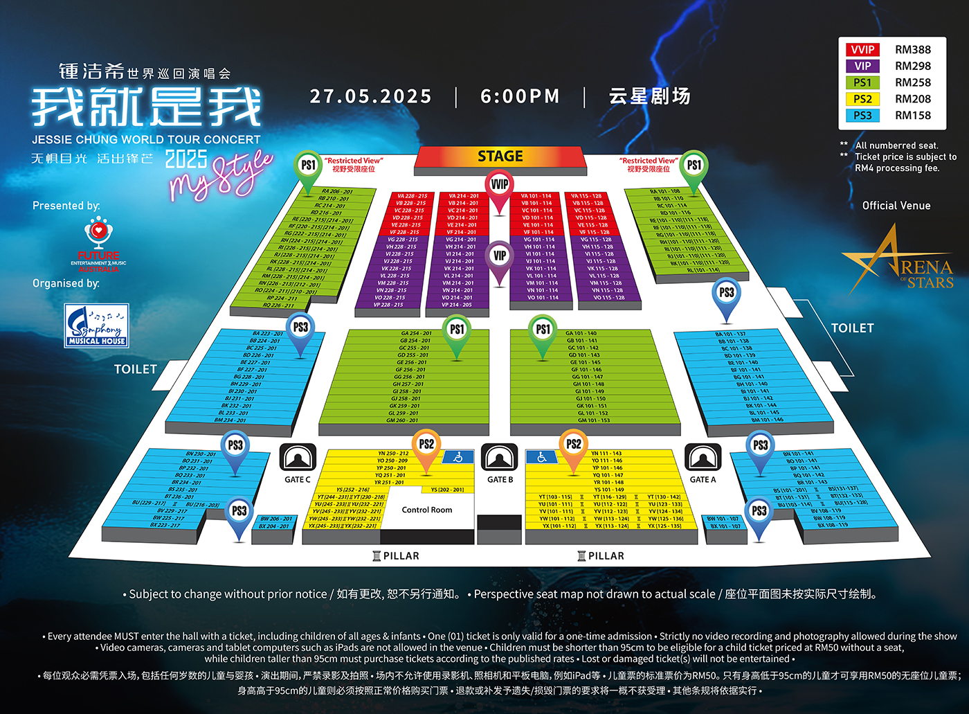 Konsert Jelajah Dunia ‘My Style’ Jessie Chung Gegar Arena of Stars 27 Mei Ini