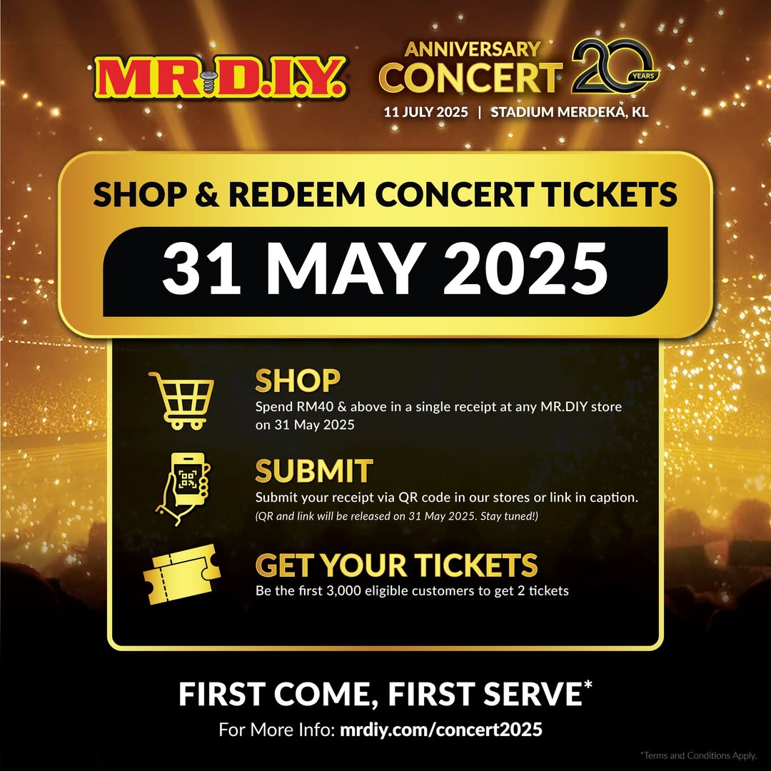 Ella, Amy Search, Shila Amzah & Penny Tai Gegar Konsert Ulang Tahun MR.DIY ke-20