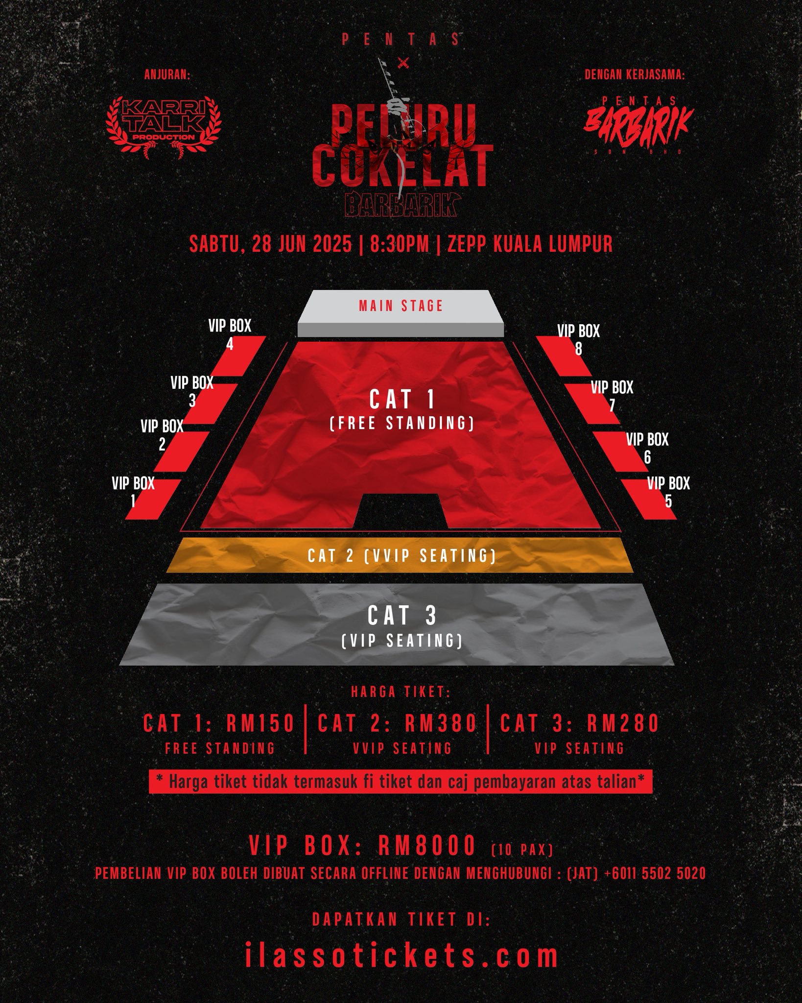 BARBARIK ‘Pentas Peluru Cokelat’ Umum Setlist Awal, Tampil Dengan Konsep Kreatif