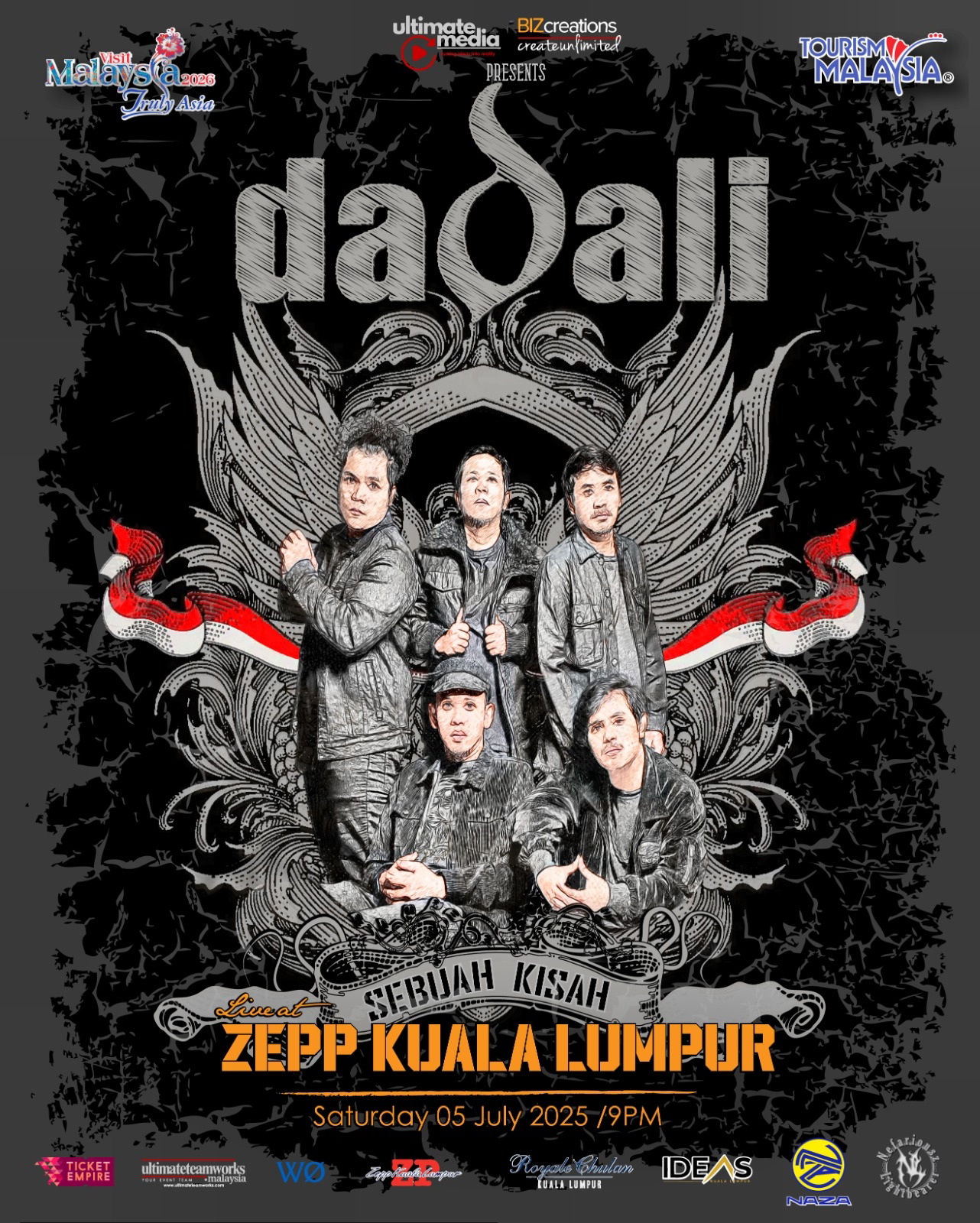 Konsert Dadali di Kuala Lumpur: Suatu Kisah Indah Buat Peminat Lagu Balada