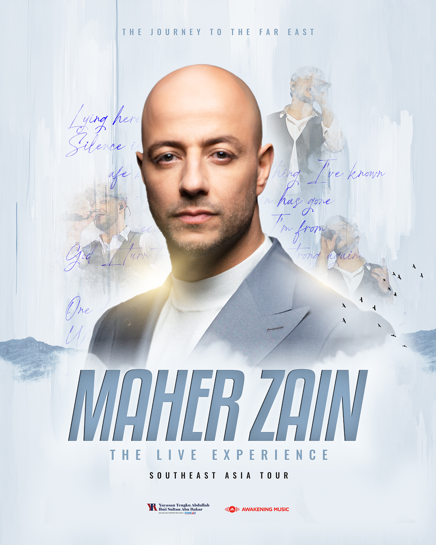 Kuala Lumpur, Kota Kinabalu & Singapura Jadi Tumpuan Konsert Maher Zain