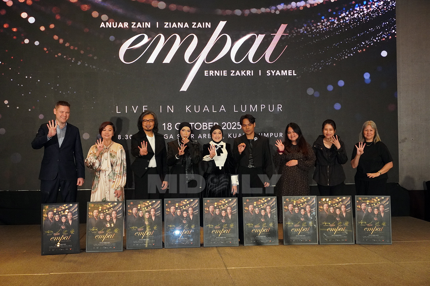 Empat Bintang Besar Tawar Hiburan Hebat di Kuala Lumpur