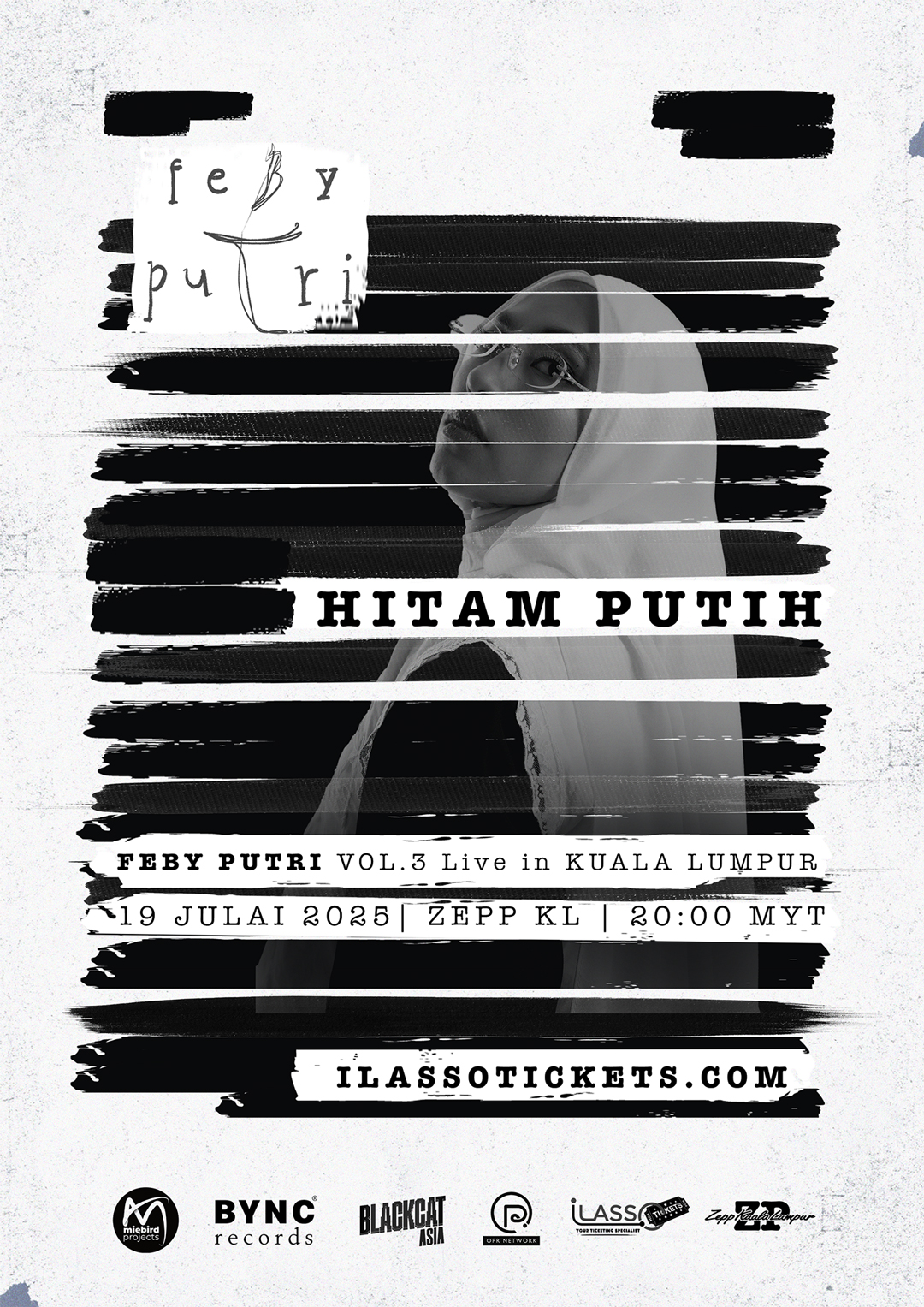 Feby Putri Kembali Gegarkan ZeppKL Julai Ini dengan Konsert “Hitam Putih”