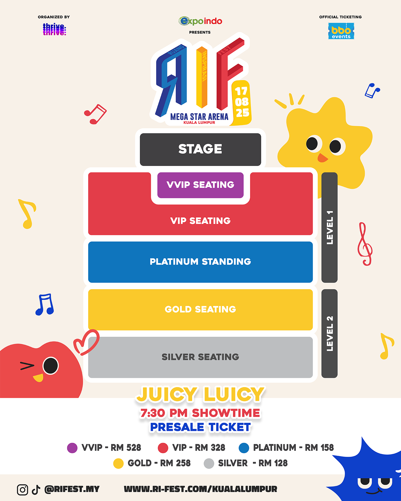 Juicy Luicy Gegar KL Ogos Ini dalam Ruang Inspirasi Festival 2025