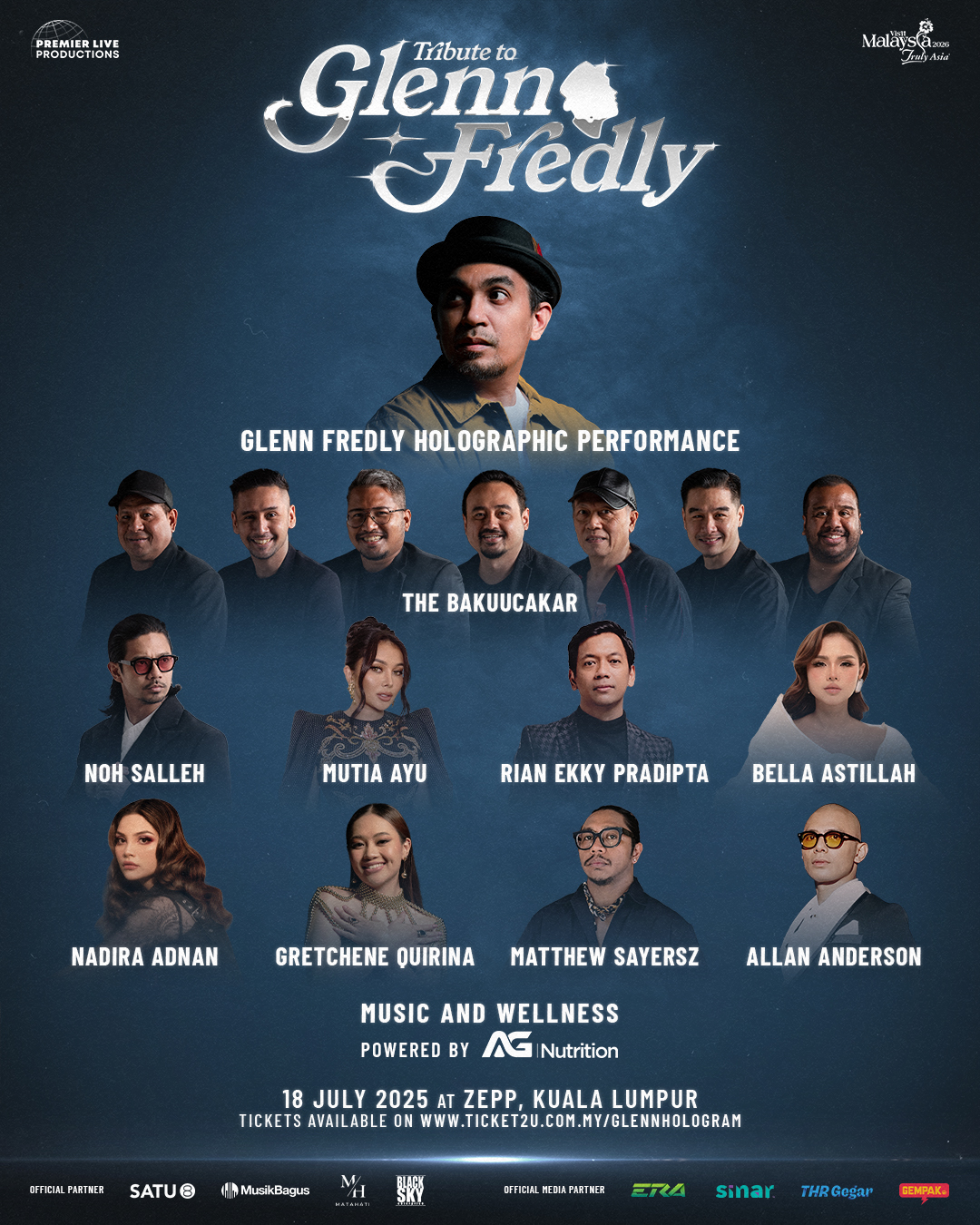 Bella Astillah Meriahkan Konsert Glenn Fredly, Tiket Couple Istimewa RM266