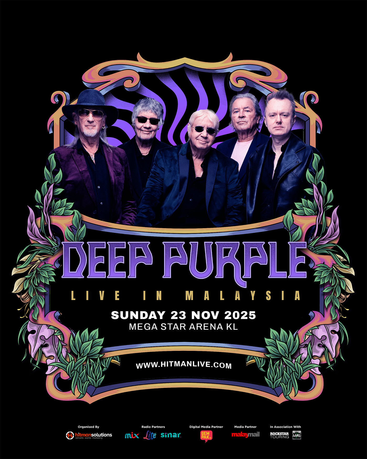 Legenda Rock Deep Purple Kembali Ke Malaysia, Mega Star Arena Jadi Saksi