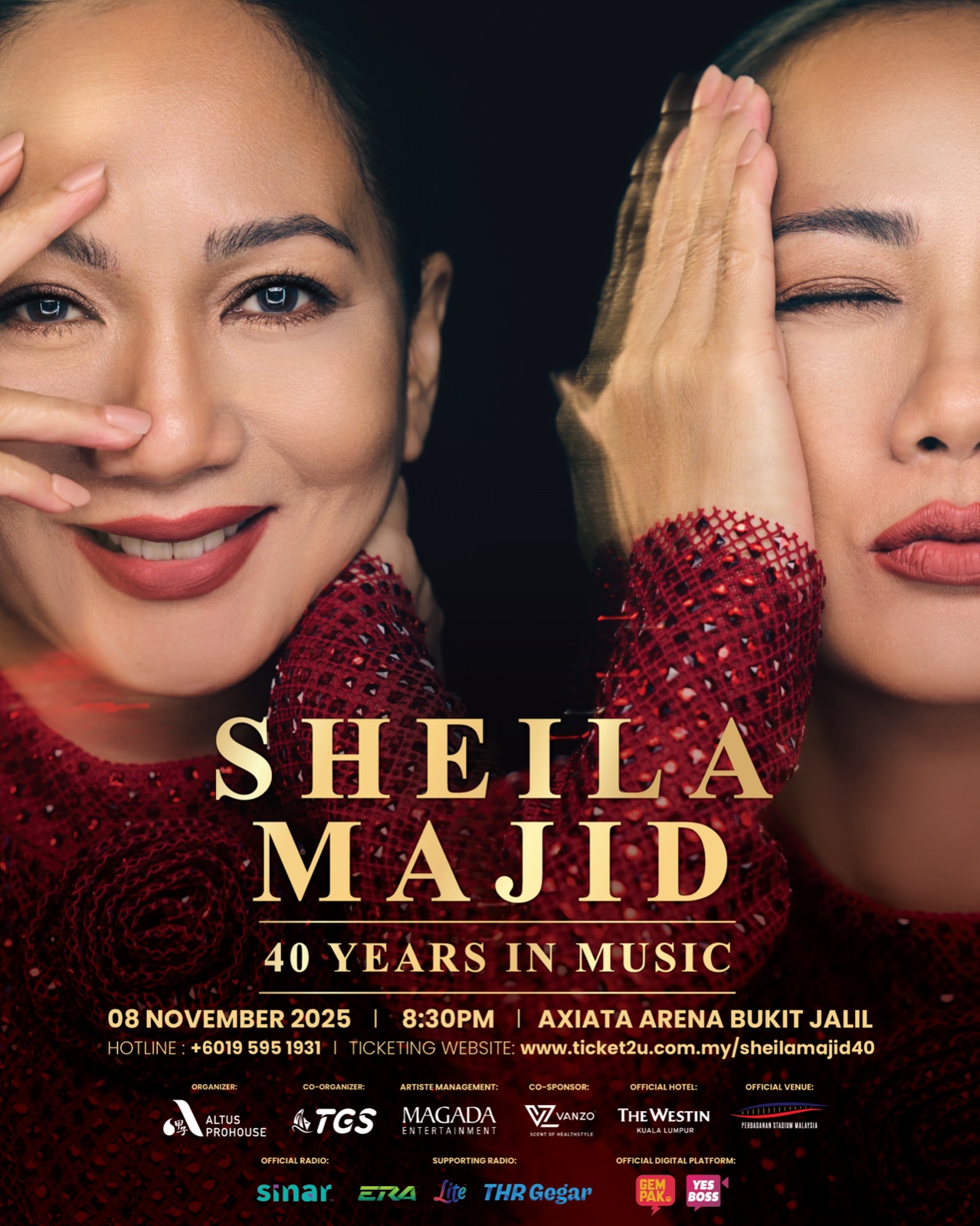 Ratu Jazz Sheila Majid Raikan 4 Dekad di Axiata Arena November Ini