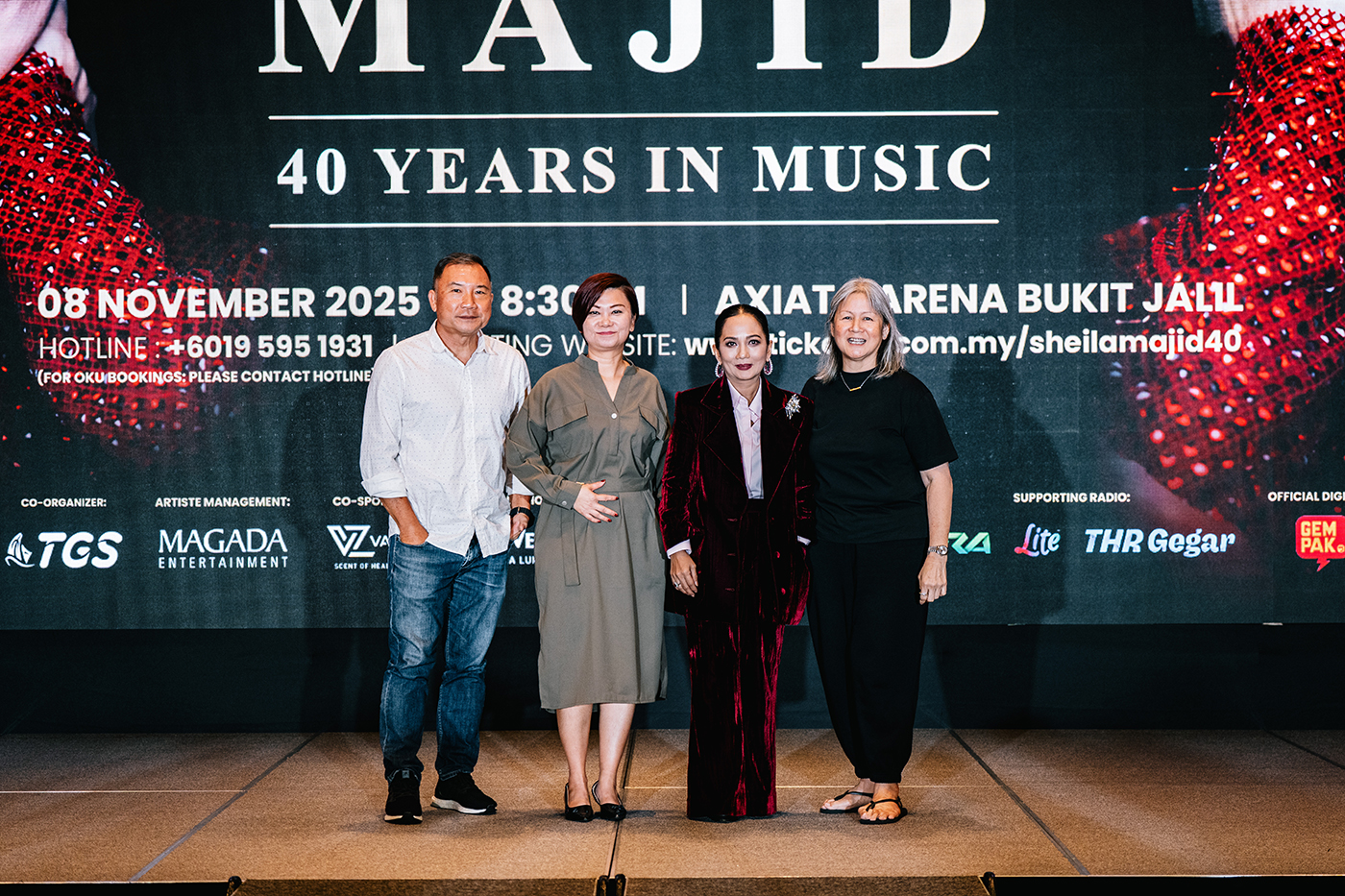 Ratu Jazz Sheila Majid Raikan 4 Dekad di Axiata Arena November Ini