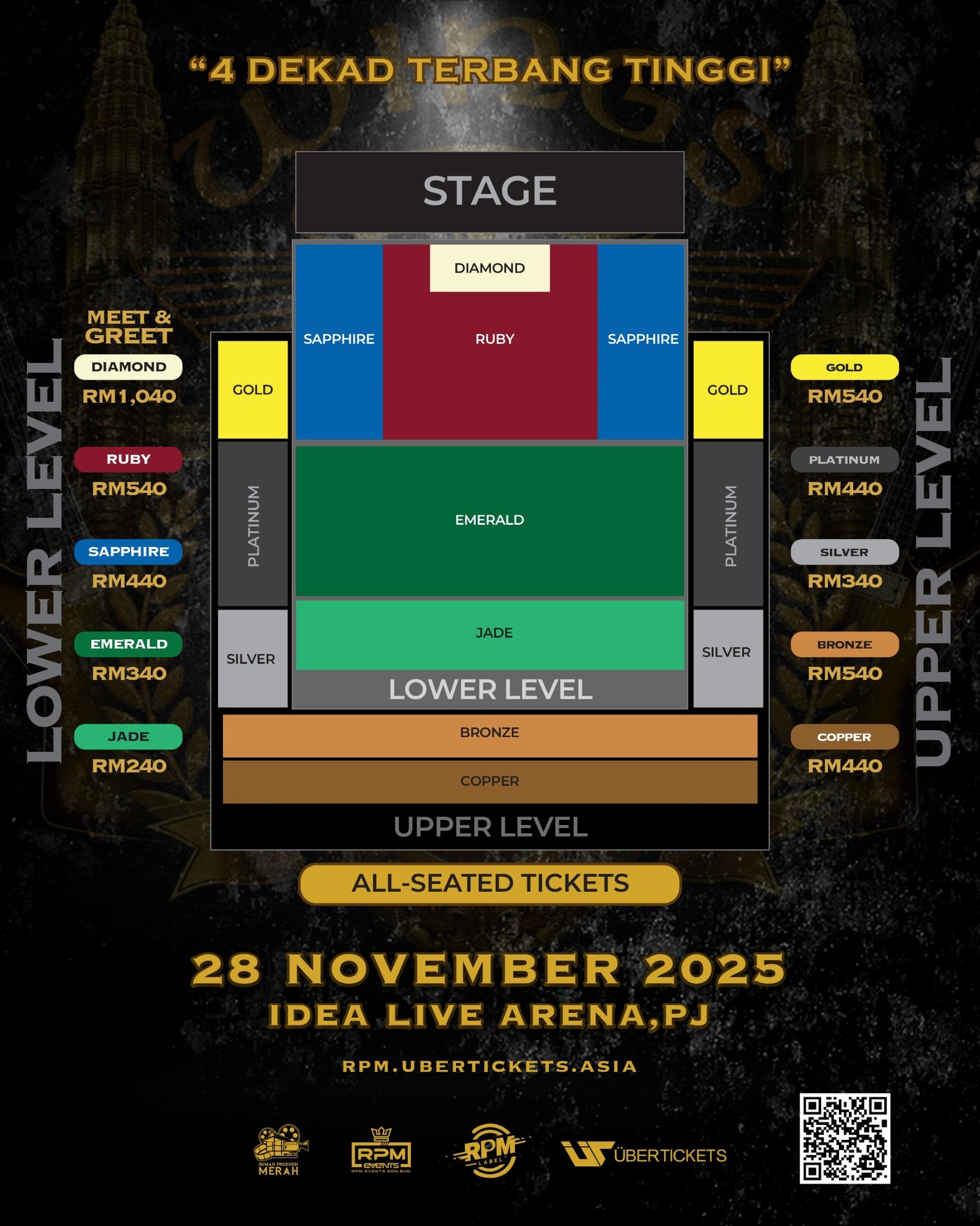 Wings Terbang Tinggi Rai 40 Tahun: Pra Pendaftaran Tiket Kini Dibuka