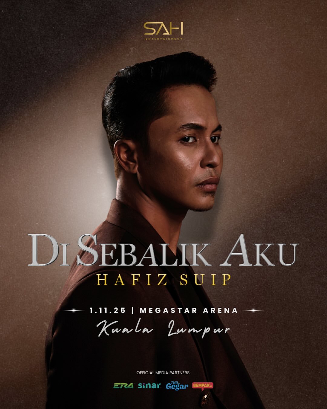 Konsert Hafiz Suip ‘Di Sebalik Aku’ November Ini