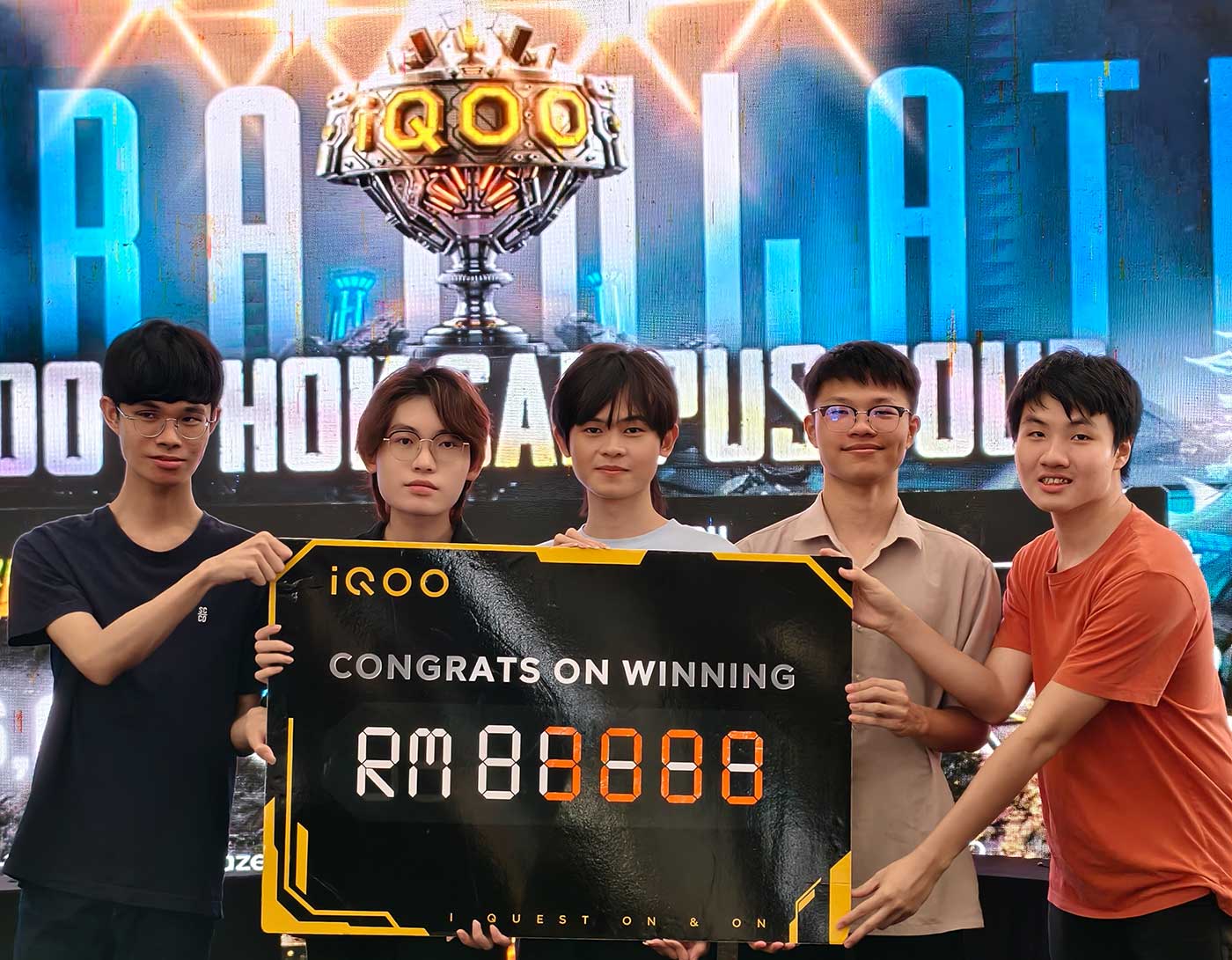 Kejohanan IQOO X Honor Of Kings Cetus Gelombang Esukan Di Kampus