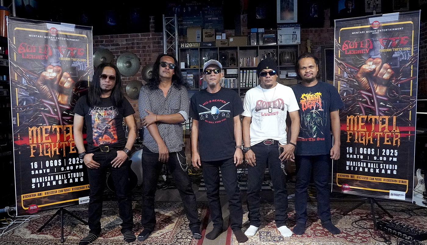 Konsert Metal Fighter: Sofea Legacy dan FTG Bersatu Gegarkan Warisan Hall