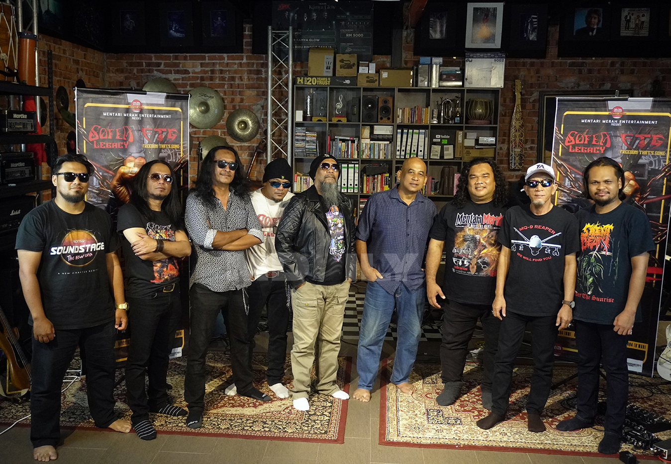 Konsert Metal Fighter: Sofea Legacy dan FTG Bersatu Gegarkan Warisan Hall