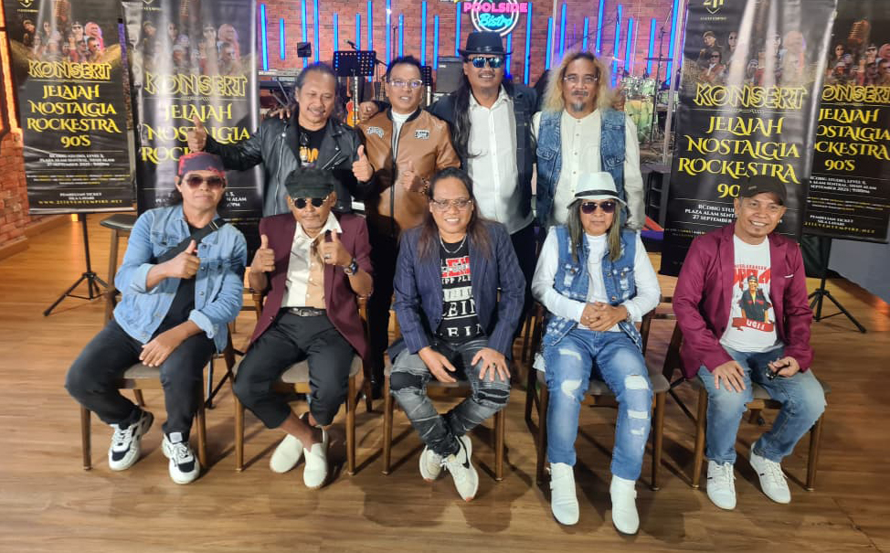 10 Vokalis Legenda: Dari Gamma ke Scan Bersatu di Pentas Rockestra