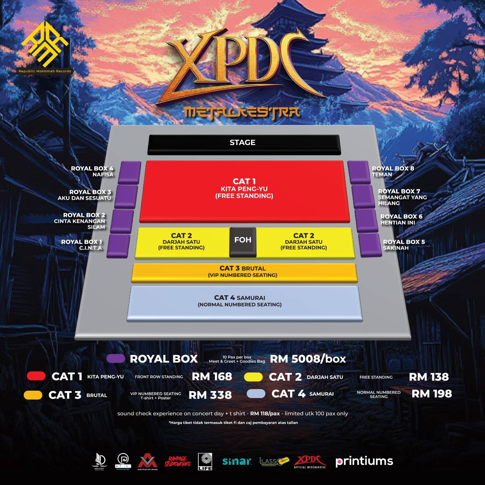 XPDC Metalkestra: Gabungan Metal dan Orkestra Gegarkan Zepp KL November Ini