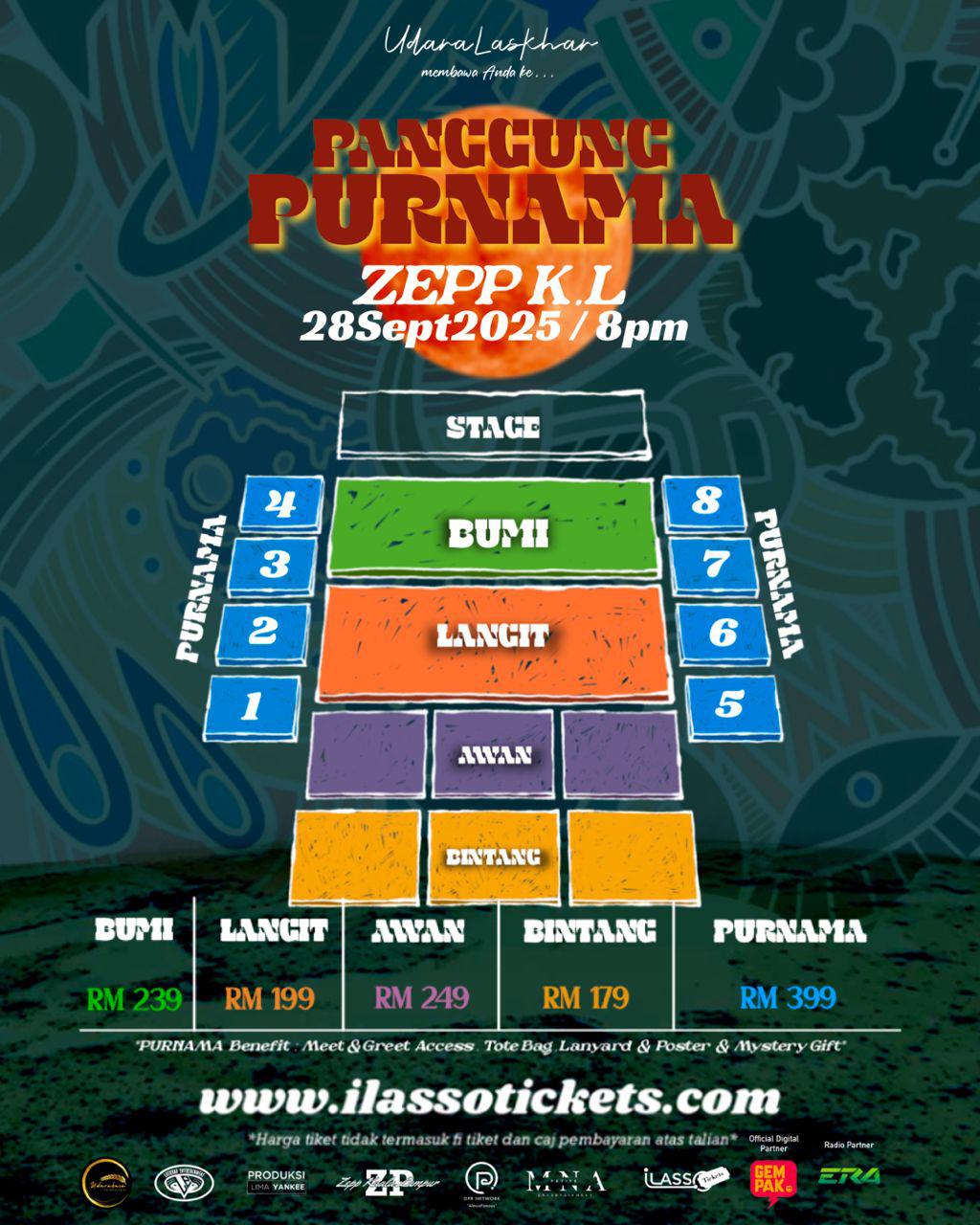 Pamungkas & Fugo Lengkapkan Malam Panggung Purnama 2025