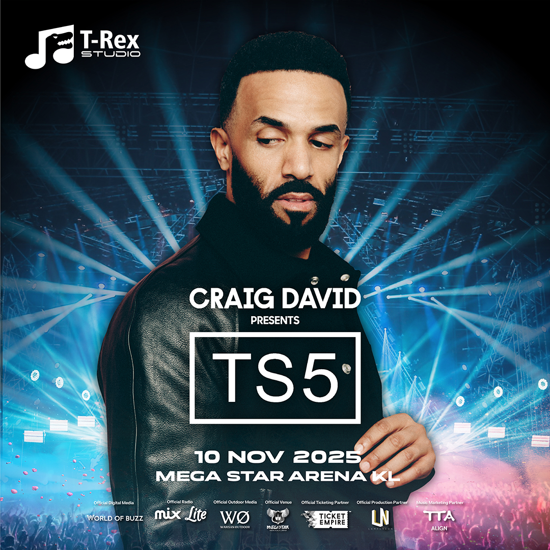 Craig David Kembali Ke Malaysia November Ini