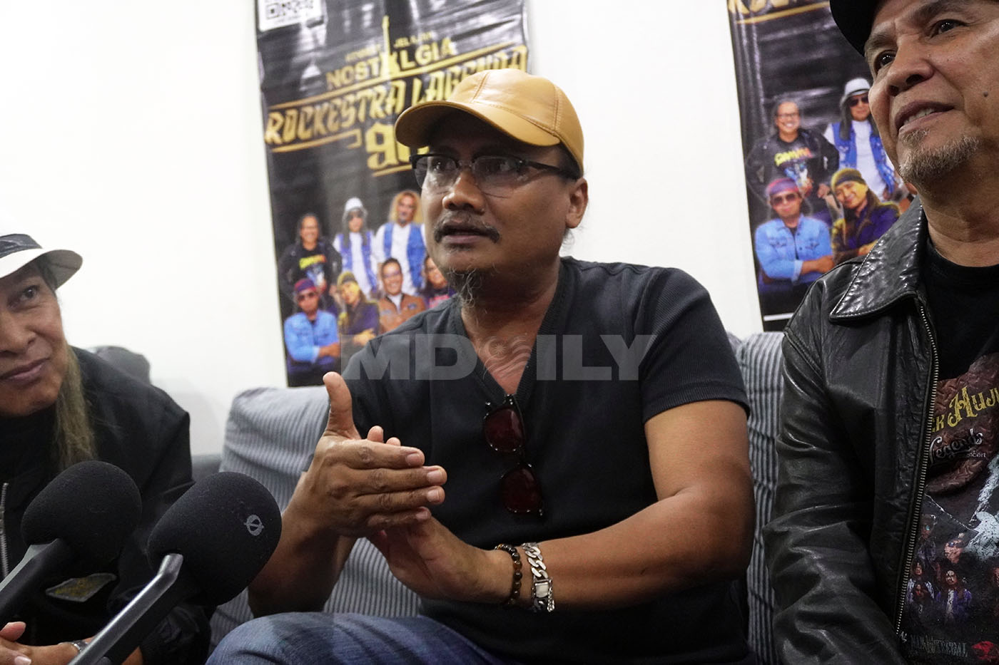 Rockestra Lagenda 90-an: Azan, Aan & Wom Kongsi Persiapan dan Harapan