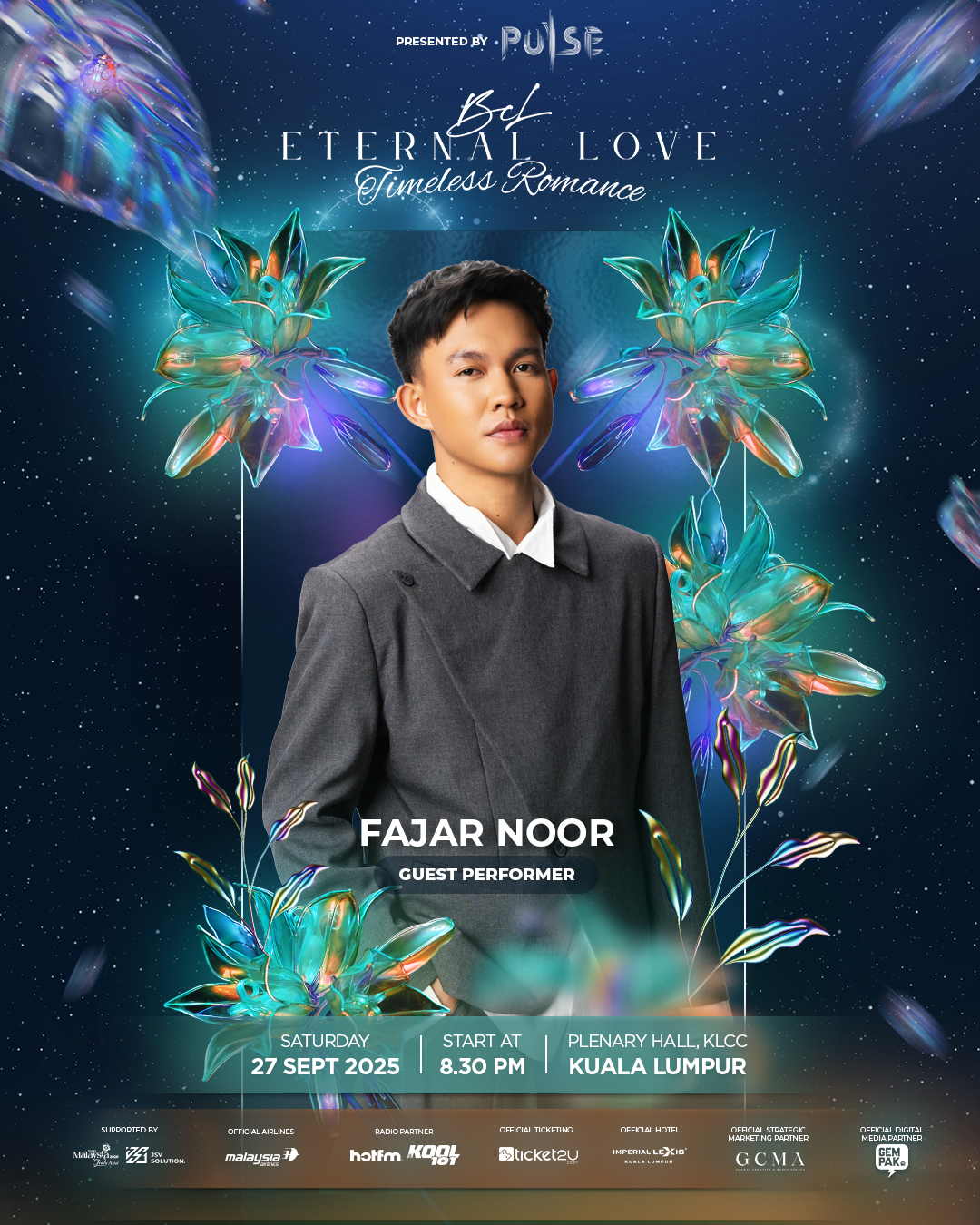 Fajar Meriahkan Konsert “Eternal Love, Timeless Romance” BCL September Ini