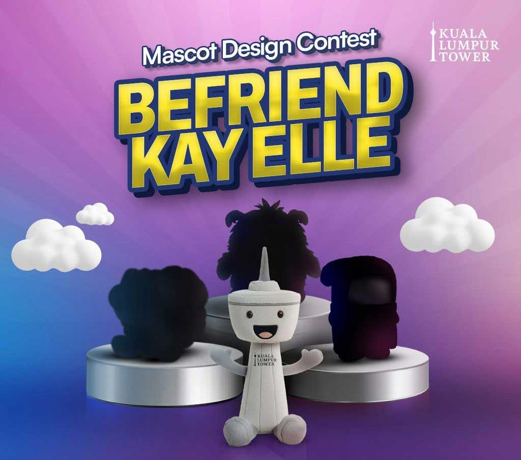 Menara Kuala Lumpur Lancar Maskot ‘Kay Elle’, Tawar RM2,000 Untuk Rekaan Ikonik