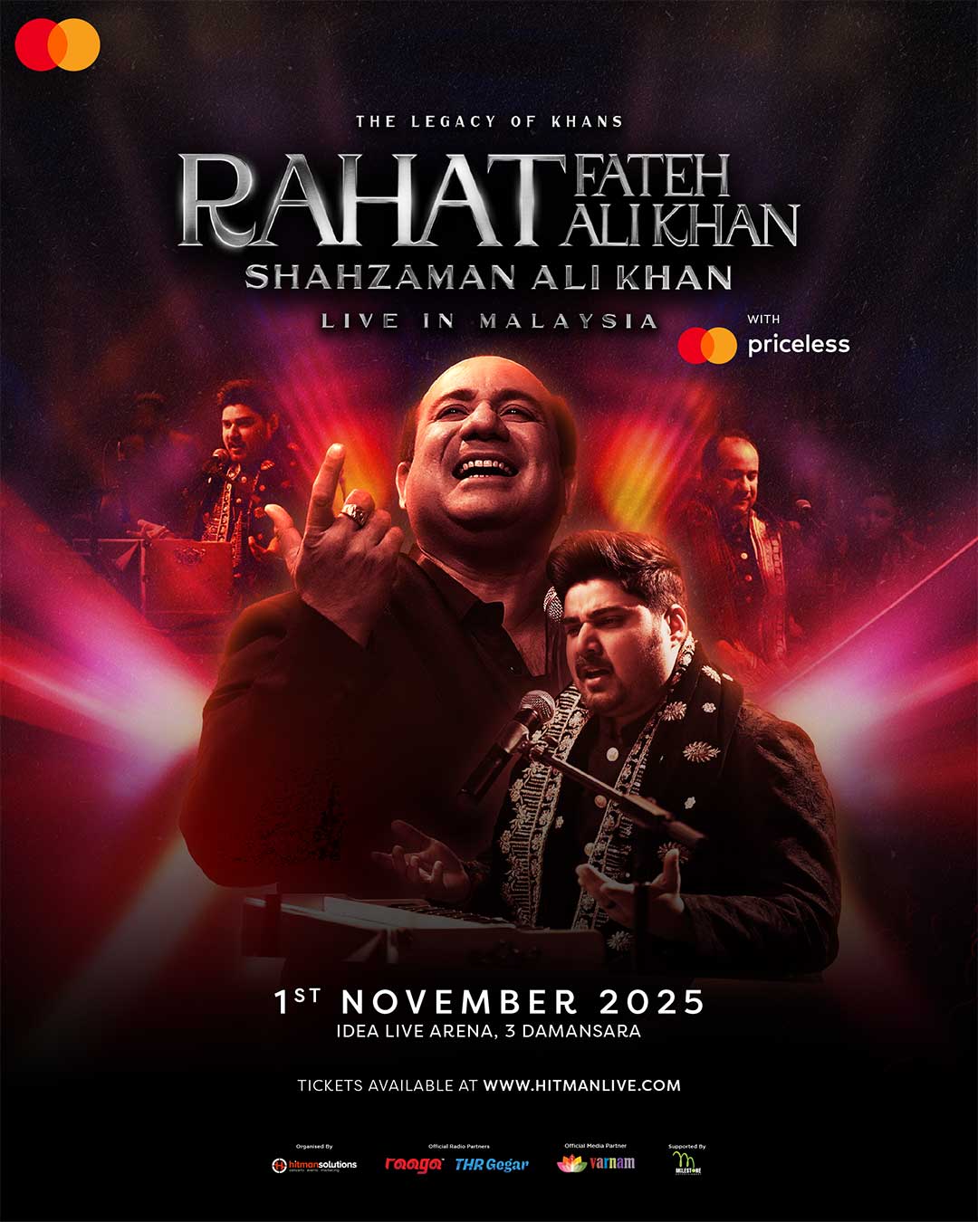 Rahat Fateh Ali Khan & Shahzaman Ali Khan Bawa Magis Qawwali Ke Malaysia