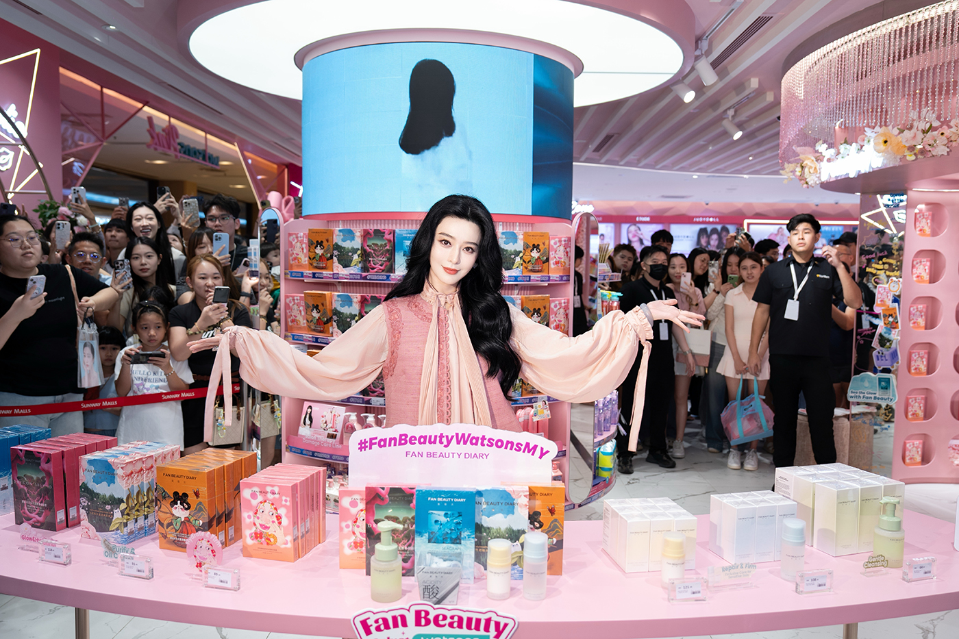 Fan Bingbing Lancar Fan Beauty Diary di Watsons Malaysia