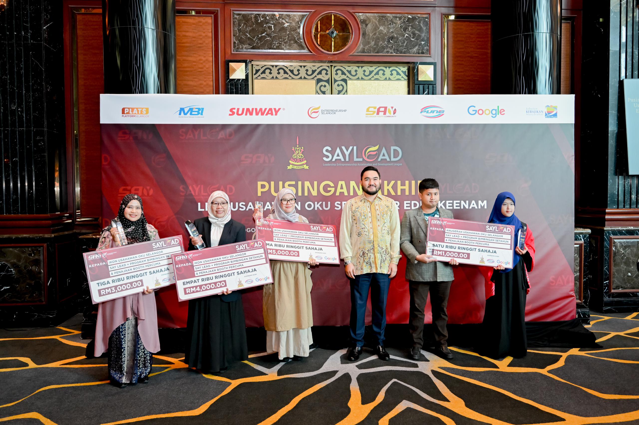 Program SAY LEAD Edisi Keenam Angkat Usahawan OKU Selangor Ke Tahap Lebih Tinggi