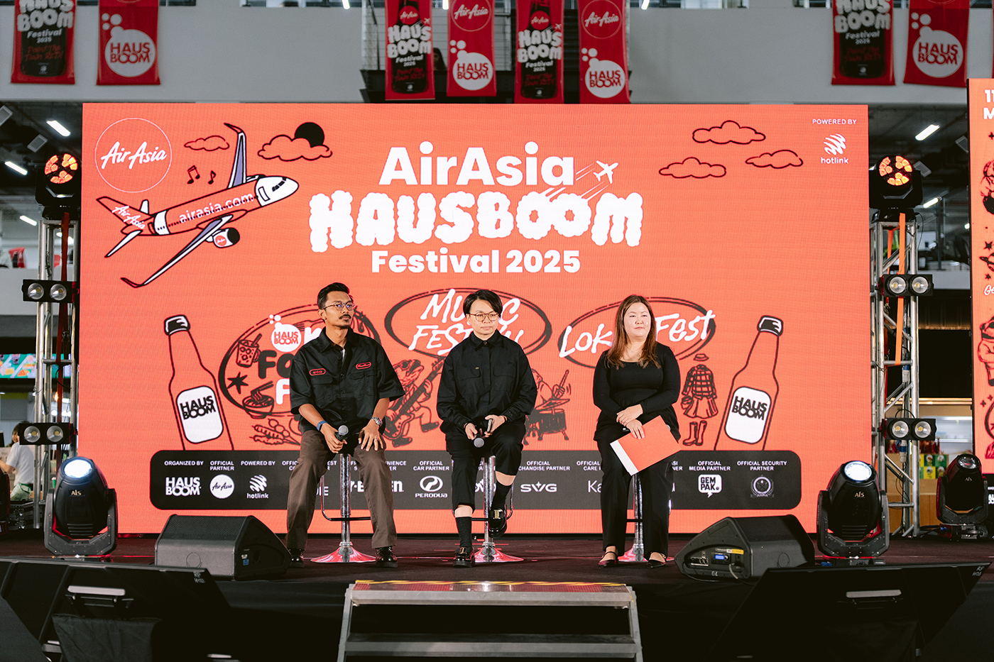 AirAsia Hausboom Festival 2025, 33 Artis, 100 Vendor Makanan & Fesyen Oktober Ini