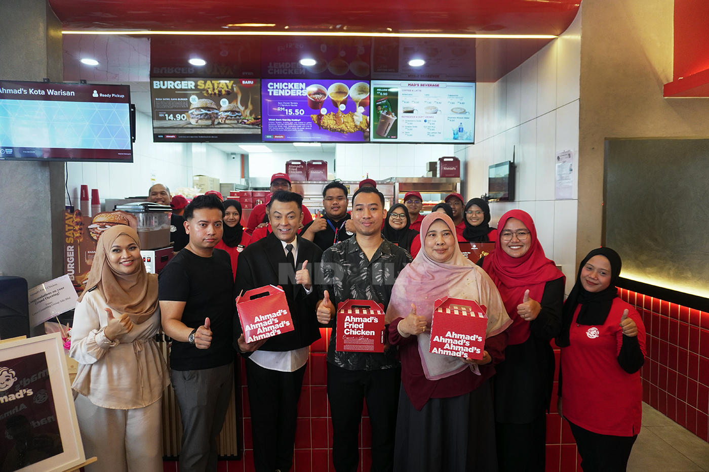 Ahmad’s Fried Chicken Kini di Kota Warisan, Lancar Menu Istimewa Burger Satay