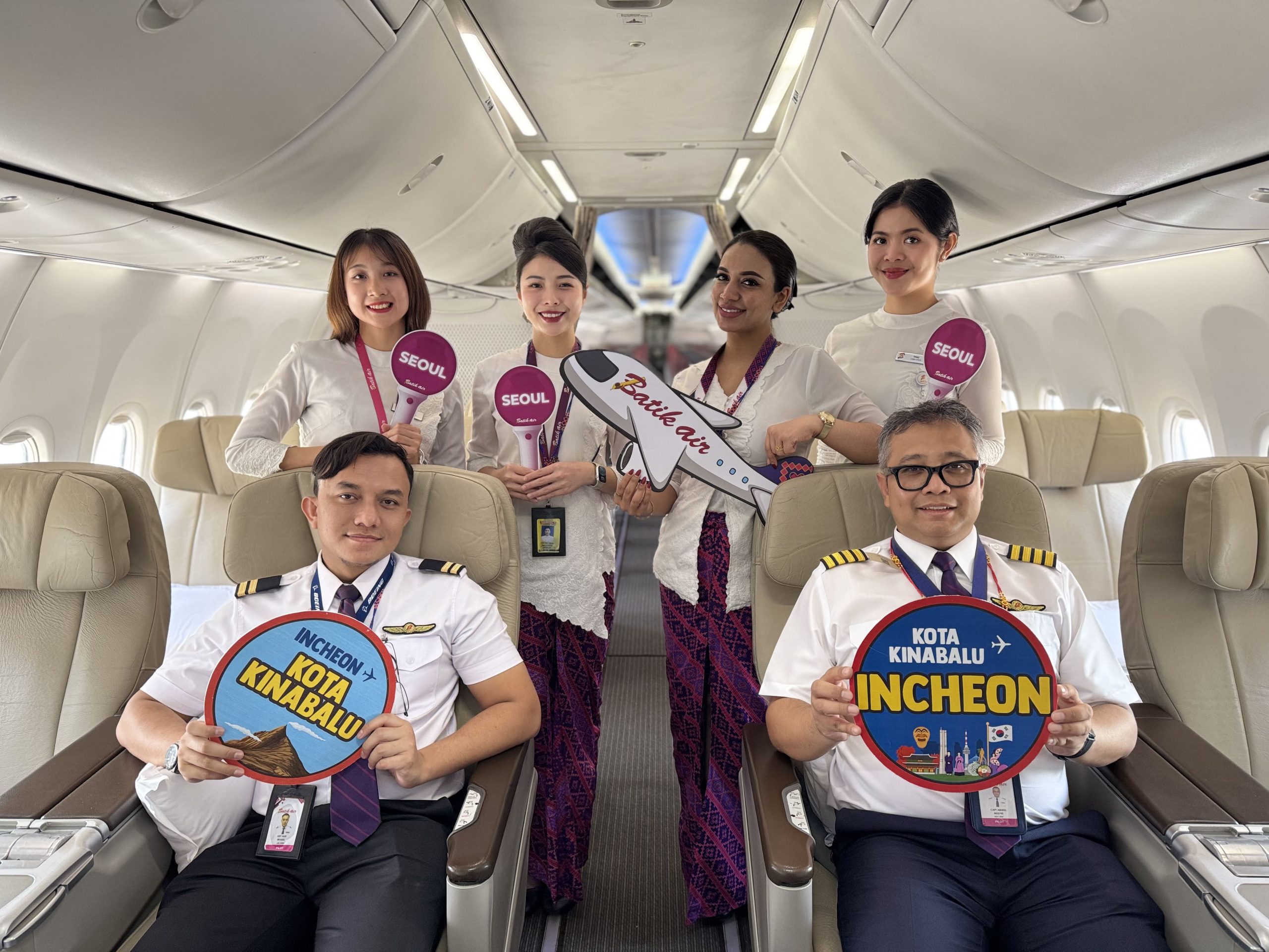 Batik Air buka laluan terus Seoul–Kota Kinabalu, lonjak pelancongan Sabah