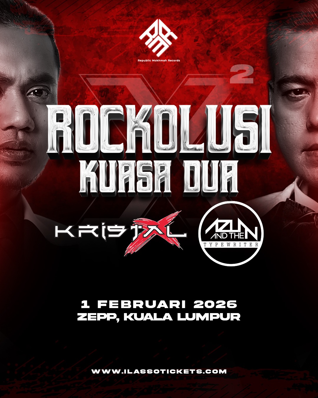 Kristal X & Azlan The Typewriter ‘Langgar’ Zepp Kuala Lumpur Feb 2026 Kristal X & Azlan The Typewriter ‘Langgar’ Zepp Kuala Lumpur Feb 2026