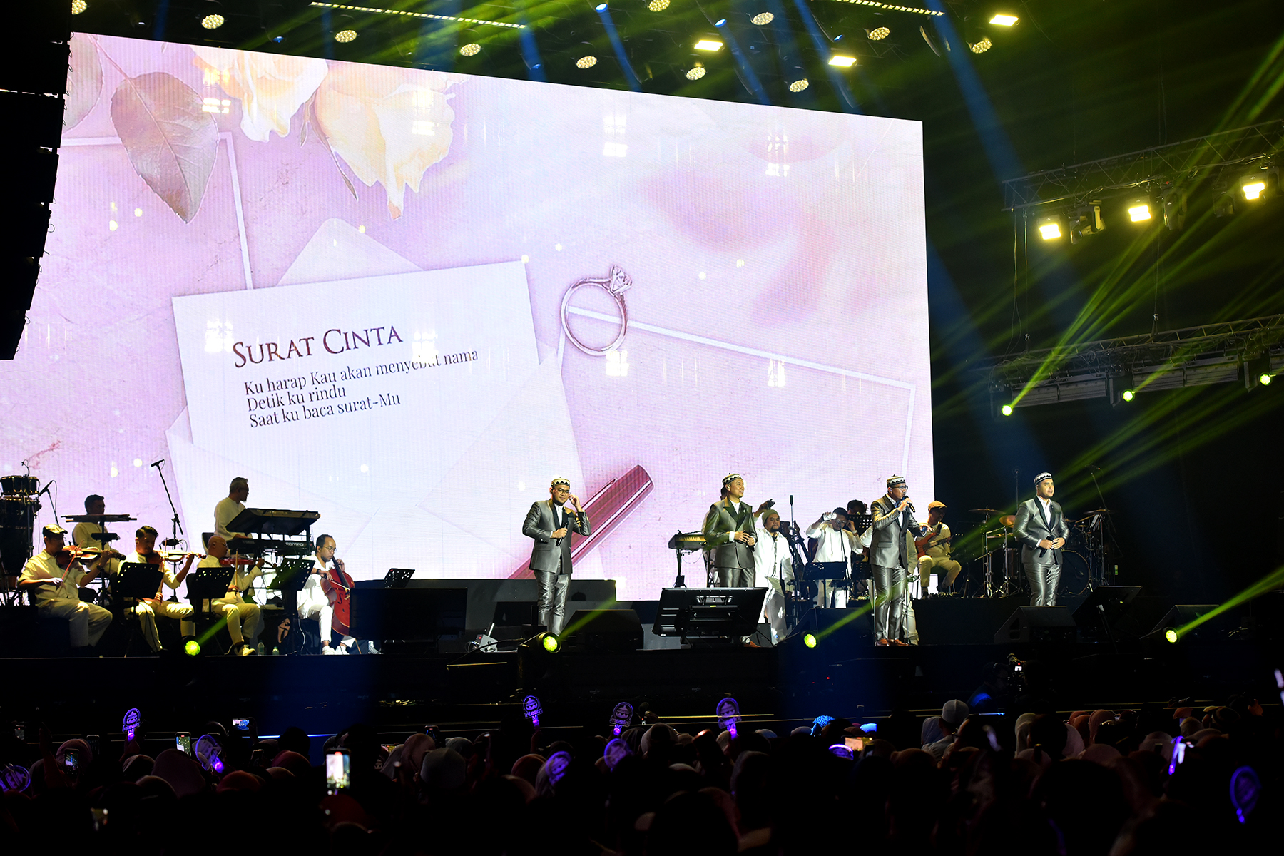 Konsert Kasih Kekasih Inteam 25 Tahun Sarat Emosi & Penuh Makna