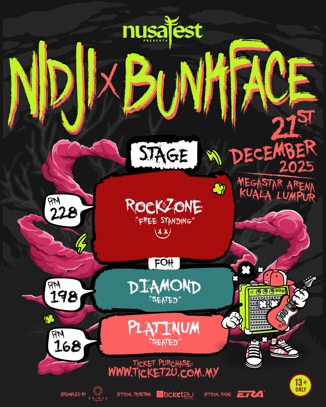 Nidji x Bunkface Janji Konsert Paling ‘Pecah’ di Megastar Arena