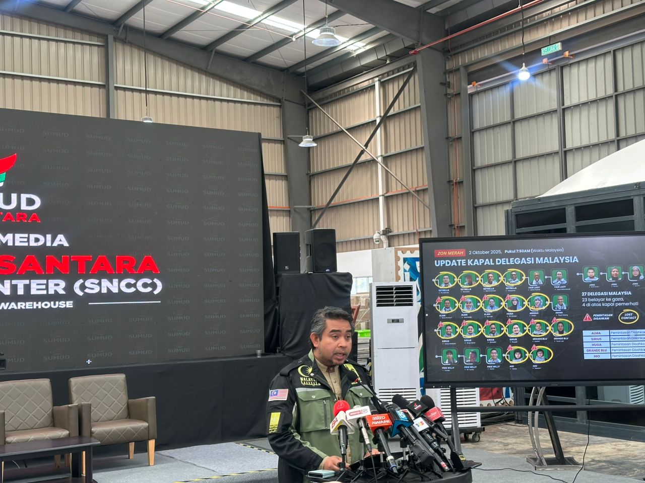 Misi Global Sumud Flotilla: Kesemua 23 Delegasi Malaysia Telah Ditahan