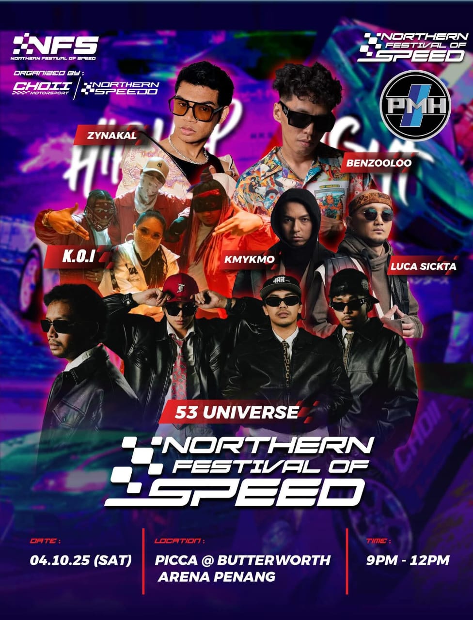 Northern Festival Of Speed gegar Pulau Pinang, tawar hadiah kereta mewah